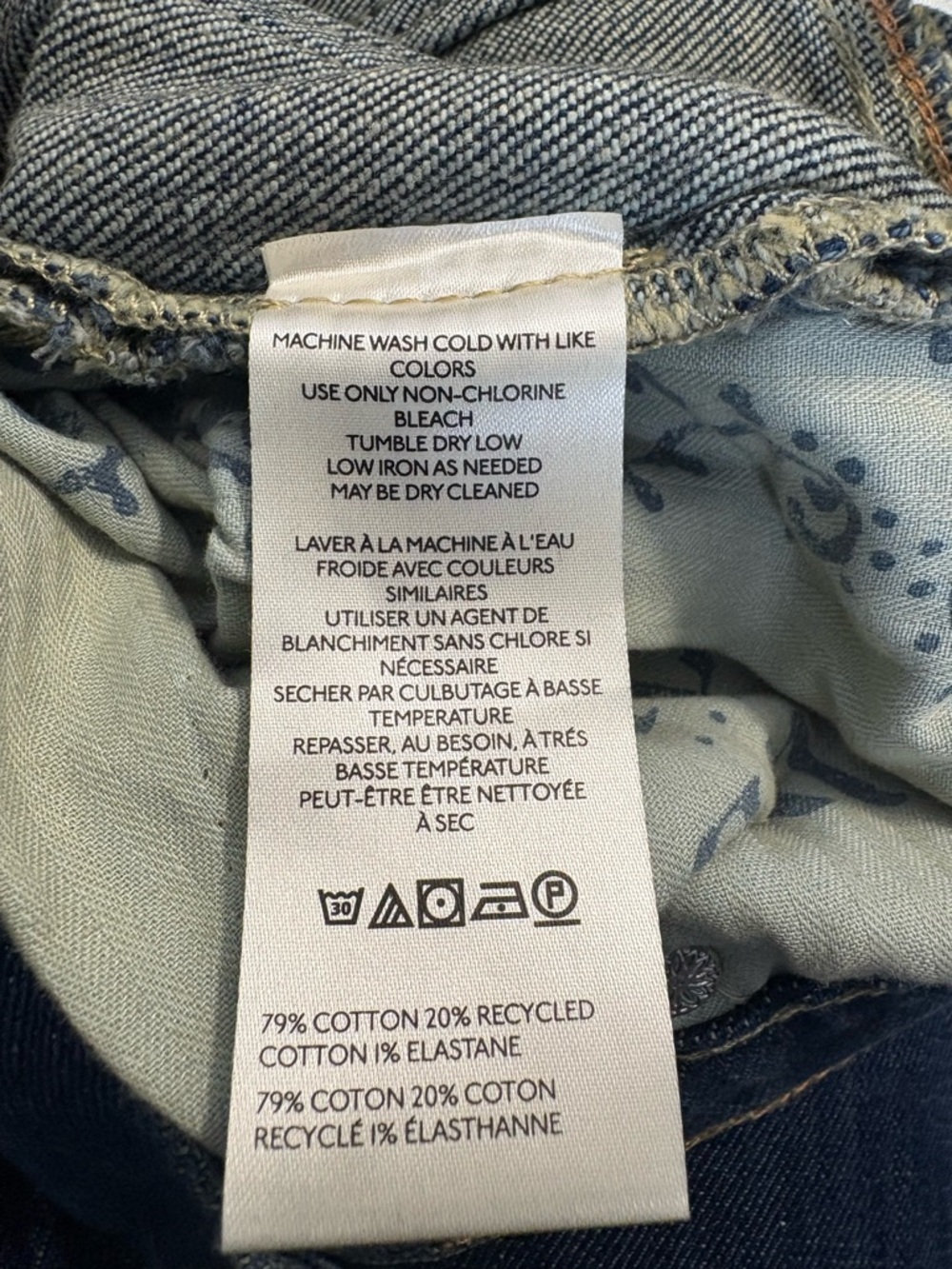 Free People We The Free NWT Sabine Slim Straight Size 27 - Picture 13 of 16